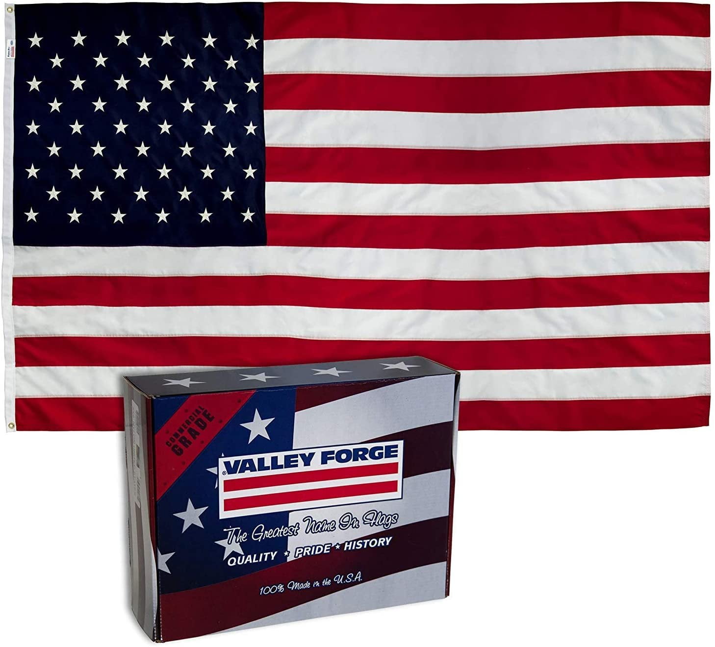 Valley Flag USPN1 3X5 Nylon Flag, 3'x5' Full Original Pack