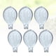 thumbnail image 2 of KAKOWELY 6 globos de látex de 36 pulgadas, de color sólido, para fiestas, cumpleaños, bodas y decoración (plateados)., 2 of 4