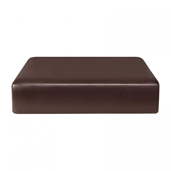 LAMIRO Waterproof Faux Leather Sofa Seat Cushion Cover Stretch Chair Couch Slipcovers