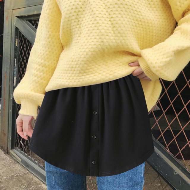 Weiqiqre Short de Course pour Femmes à Étages Superposés en Voile à Rayures Imprimées Rallonge Demi-Slip Jupe Grande Taille