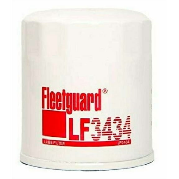 LF3434 Fleetguard Lube, Full-Flow Spin-On, Replaces Nissan 15208H8911 Pack of 2
