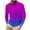 Hot Pink, variant on Mens Casual Tie Dye Quarter Zip Polo Sweater Business Office Work Slim Big and Tall Regular Fit Casual Long Sleeve Stretch Lightweight Shirt Tops Orange M