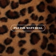 thumbnail image 2 of Minkissy 1Pack Leopard Print Tote Lightweight Design for Mother Travel and Everyday Use Plush, 2 of 4