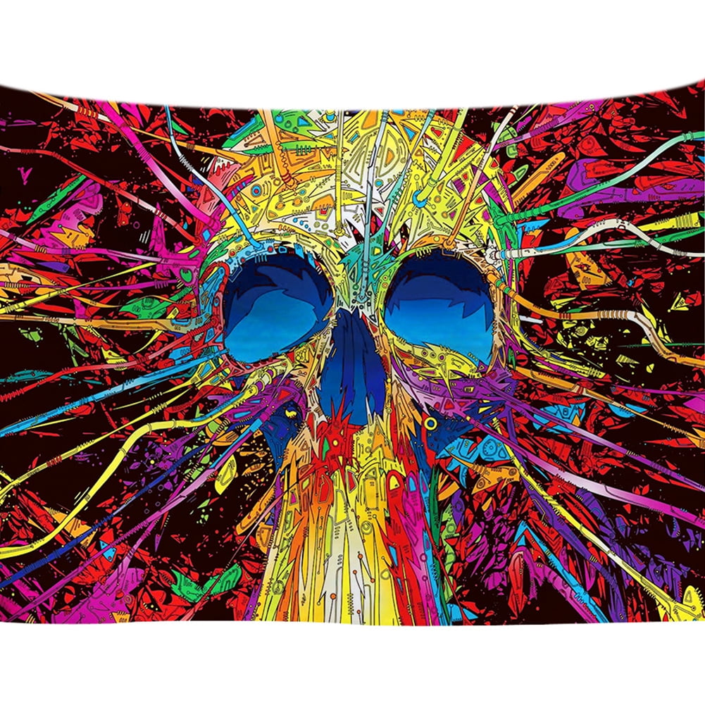 Alician Tapestry Skull Head Mysterious Style Printed Home Tapestry Wall Hanging Decoration Walmart