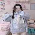 thumbnail image 6 of Sanrio Sweater Cinnamoroll Knitted Women Casual Wear Tops Autumn Winter Pullover, 6 of 18