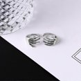 thumbnail image 4 of Pendientes de mano de calavera góticos 2pcs Shaofei estilo punk para mujer sin perforaciones, 4 of 5