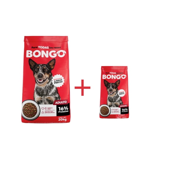 Bongo 20 Kg + Bongo 1 Kg