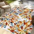 thumbnail image 2 of Kalari Danai Indoor/ Outdoor Polypropylene Ivory Flat Weave Area Rug, 8x10, 2 of 6
