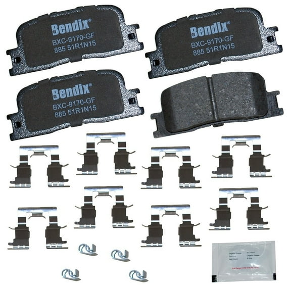 Disc Brake Pad Set Fits select: 2002-2006 TOYOTA CAMRY, 2001-2003 TOYOTA HIGHLANDER