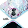 thumbnail image 4 of Velvet Caviar iPhone 15 Case MagSafe Compatible - Cute Protective Phone Cases for Women - Iridescent Holographic Pink Blue Marble, 4 of 6