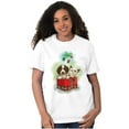 thumbnail image 5 of Cute Christmas Puppy Kitten Present Women's Graphic T Shirt Tees Brisco Brands S, 5 of 5