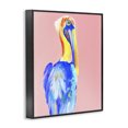 thumbnail image 3 of Stupell Industries Pink Pelican Expression Black Framed Giclee Art design by Jennifer Seeley, 30 x 24, 3 of 8