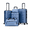 Blue, variant on Concepten 5-Piece Hardshell Luggage Set,ABS Material Lightweight Suitcase Set with Swivel Wheels and TSA Lock,Equipped with Sports Handbag and Toiletries Bag