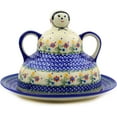 thumbnail image 3 of Polmedia Spring Flowers Cheese Lady Condiment Server, 3 of 6