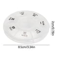 thumbnail image 3 of Pill Organizer Guozer Pill Box Pill Case Rotary Pill Box 7-Day Round Box Case Storage Dispenser Organizer, 3 of 7