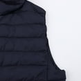 thumbnail image 6 of Baberdicy Puffer Vest Women's Lightweight Mid Length Hooded Down Vest Down Jacket Hooded Vest Womens Vest Navy, 6 of 6
