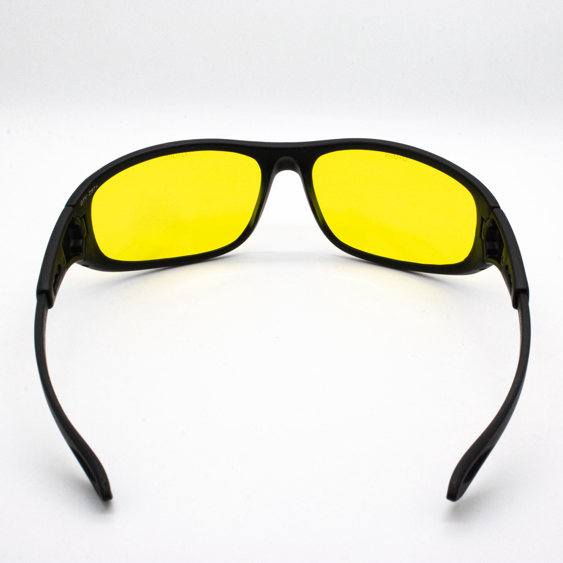 Safety Vu Full Rim Safety Glasses with Yellow PC Lens