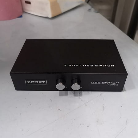 YOSADIER 1Set Usb Printer Share Rectangular Shape For Home Use 4.7in x 2.9in x 1.1in