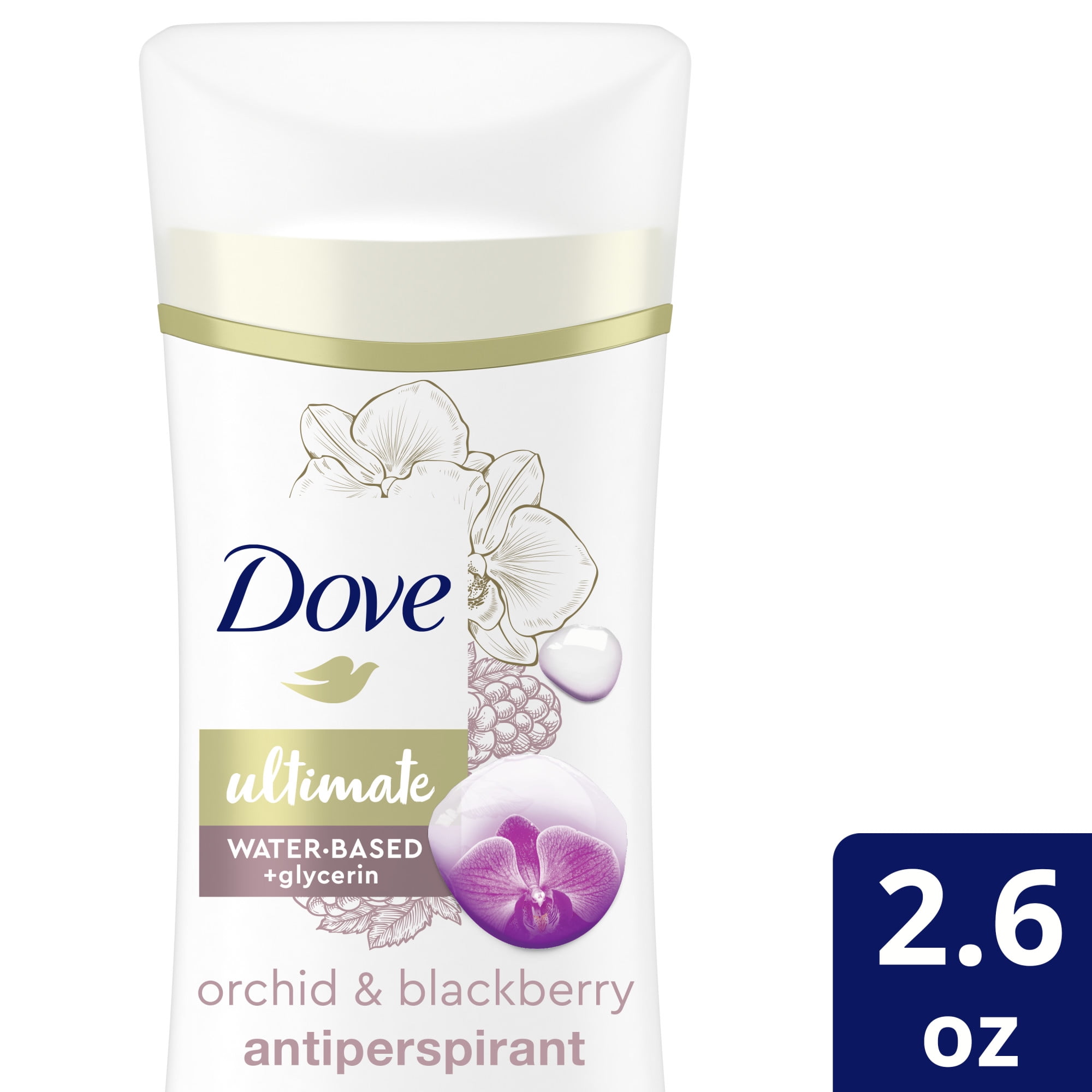 Dove Ultimate Antiperspirant Deodorant Stick Orchid & Blackberry 2.6 oz