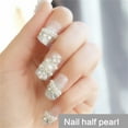 thumbnail image 4 of Milue 1000Pcs Pearls Rhinestones Scrapbook Beads 3D Nail Art Craft Decorations, 4 of 21