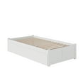 thumbnail image 4 of Concord Platform Bed with Flat Panel Foot Board and 2 Urban Bed Drawers, Multiple Colors, Multiple Sizes, 4 of 7