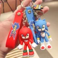 thumbnail image 2 of Figura de acción de Sonic Shadow Knuckles, muñeco de Sonic de metal, periféricos de anime, llavero, accesorios, bolsa, decoración, juguete para niños, regalo, 2 of 5