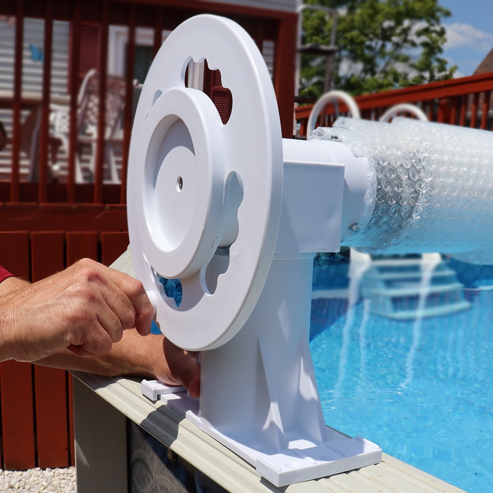 Sun2Solar Solar Cover Reel System for Above Ground Pools Up to 21' Wide