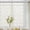 White, variant on THD Bella Floral Sheer Rod Pocket Kitchen Cafe Tier Panels 28 inches wide per panel - Set of 2