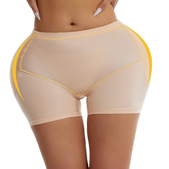 Hip Pads for Women Girls Hip Dip Shapewear Hip Enhancer Panties Fake Butt Padded Underwear Trim Seamlesses Booty Lifter