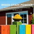 thumbnail image 4 of GOODTAKE Orange Wood Stain Powder, Wood Dye Stain Powder That Makes Vibrant Wood, Fast Dry Dark Wood Stain Powder for Crafts, Multiple Finishes - for Indoor Outdoor Wooden (Orange, 2 oz), 4 of 8