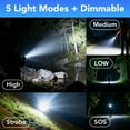 thumbnail image 6 of DAYBETTER LED Rechargeable Flashlight, 700LM High Lumens Super Bright, 5 Modes, Waterproof, Multifunctional for Home, Camping, Hiking, 6 of 7