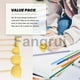 thumbnail image 2 of For Pack Of 30 Round Foam Sponge Paint Brush Set 5 Different Sizes, 2 of 5