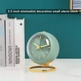 thumbnail image 7 of Nordic Creative Electronic Desk Clock Minimalist Alarm Clock New Desktop Bedside Student Silent Luminous Pointer, 7 of 7