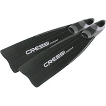 Cressi Gara 2000 HF Long Fins - Black - 7-8