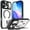 Black, variant on NGB SUPREMACY For iPhone 17 Pro Max Case Built-In Camera Guard Kickstand Lens Protector Wireless Charging MagSafe/Qi Magnetic Car Mount Apple iPhone 17 Pro Max Phone Case Cover