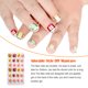 thumbnail image 5 of Vogacara 1 Juego de Envolturas navideñas para uñas Dibujos animados Patrón encantador Kit de manicura PNT-16-18 Type3 NO3 Vogacara CE011465-18, 5 of 6