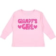 thumbnail image 3 of Inktastic Grampy's Girl Granddaughter Girls Long Sleeve Toddler T-Shirt, 3 of 5