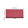 thumbnail image 2 of Professional Business Card Holder Aluminum Slim Pocket Credit Card Case, Red, Pink 2 Pack, 2 of 6