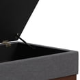 thumbnail image 4 of Simpli Home Mariah Coffee Table Storage Ottoman, 4 of 19