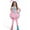 Pink, variant on Joyfy Girls Clown Costume, Halloween Evil Clown Costume, Black and Red Jester Dress for Girls Halloween Party Dress Up Cosplay