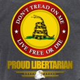 thumbnail image 4 of CafePress - (Dtom) Libertarian Long Sleeve Dark T Shirt - Long Sleeve Dark T-Shirt, 4 of 5