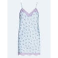 thumbnail image 6 of Joyspun Women's Lace Trim Stretch Satin Chemise, Sizes S-3X, 6 of 6