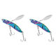 thumbnail image 1 of Señuelos Giratorios Con Manivela Lentejuelas Giratorias 360 ​​grados para Pesca (multicolor), 1 of 4