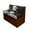 Eagle American Flag, variant on XYZCANDO American Flag RV Dinette Cushions Mountain RV Accessories for Inside Sofa Covers Washable Furniture Protector Comfortable Slipcovers for RV Camper Car Bench Black