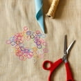 thumbnail image 4 of BESTYASH 200Ud Clips Metálicos Para Crochet Multicolor Con Suave Y Redondo Para Marcar Puntos, 4 of 7