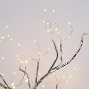 Tabletop Bonsai Tree Light 108 LED Copper Wire Tree Lamp Fairy Spirit Night Light,Battery/USB Operated, Adjustable Branches Halloween Christmas for Home Decoration and Gift (Warm White)