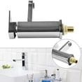 thumbnail image 2 of 304 Stainless Steel Silver Single Cold Sink Faucet Bathroom Counter Basin Faucet, 2 of 5