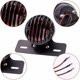 thumbnail image 2 of Luz trasera redonda negra para motocicleta - Con soporte para matrícula, 12 V, 2 of 5