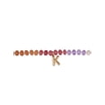thumbnail image 6 of Time and Tru Goldtone Multicolored Bead Initial "K" Necklace, 6 of 6