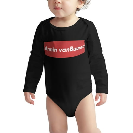 

Armin Baby onesie Van Buuren Baby Boy Girl Long Sleeve Bodysuit Snap Closure 18 Months
